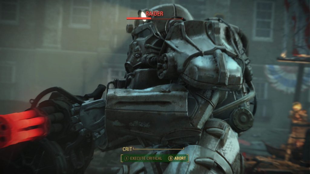 Fallout 4 : l armure assistée et le système de visée VATS, marque de fabrique de la saga