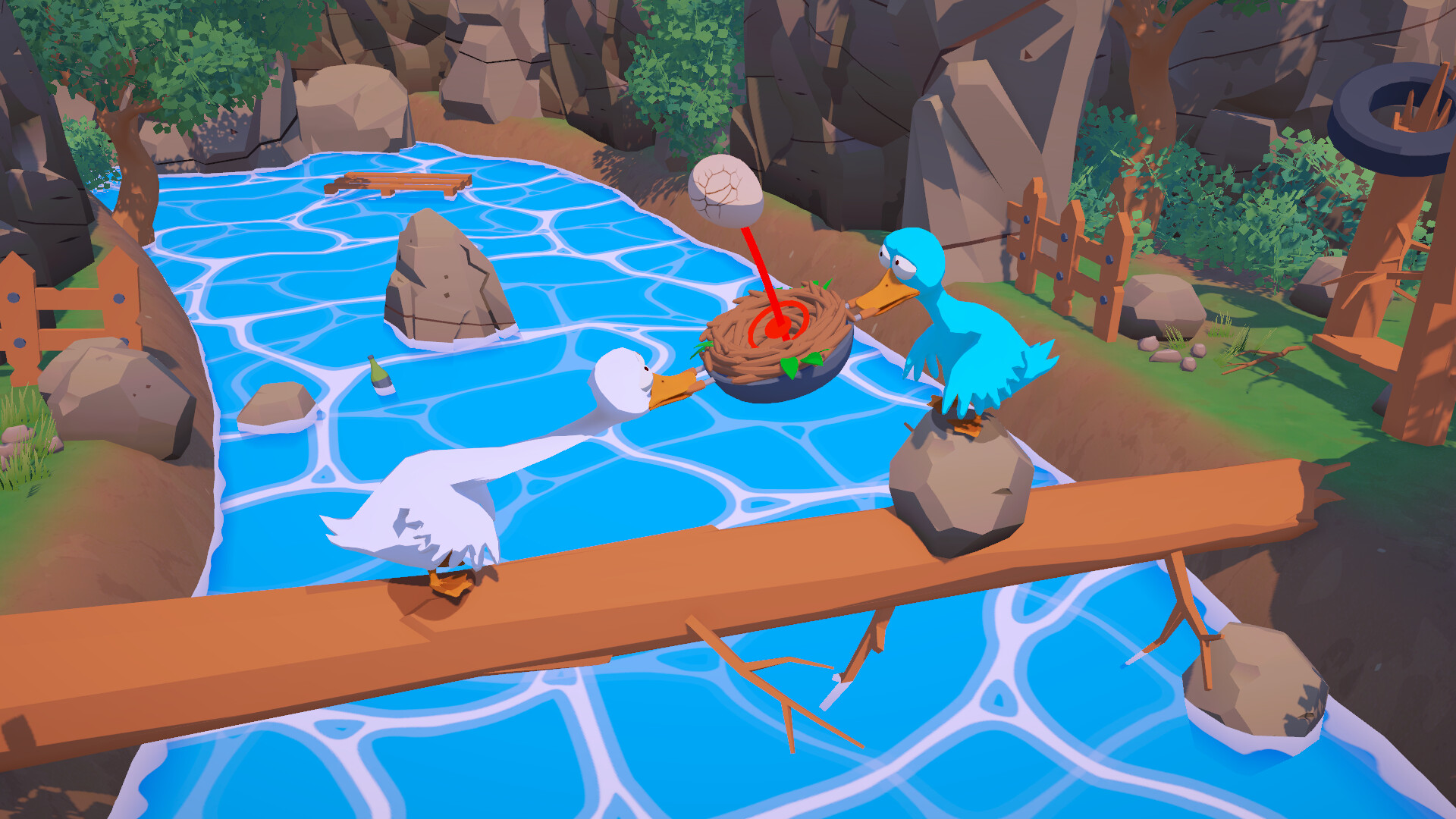 An Eggstremely Hard Game, comedie cooperative de BBear Studio