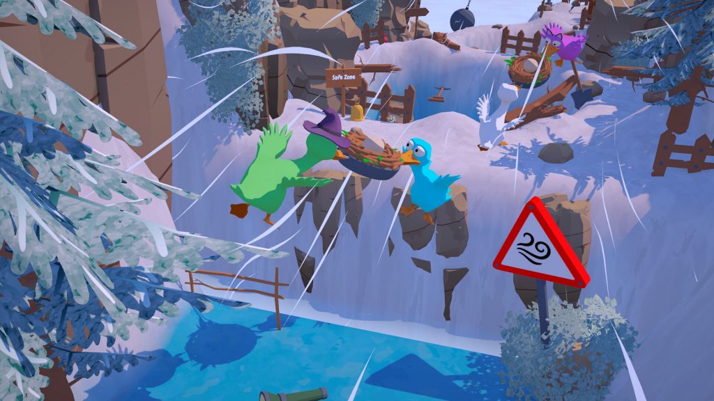 An Eggstremely Hard Game, l oeuf fissure devient incontrolable