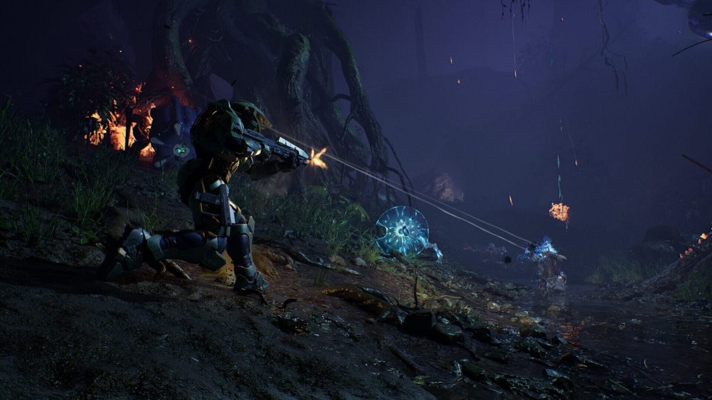 Halo: Campaign Evolved, vehicule sur un terrain accidente