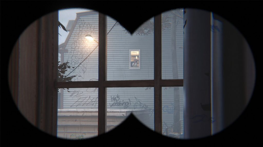 Farsight, la fenêtre d'une maison observée aux jumelles