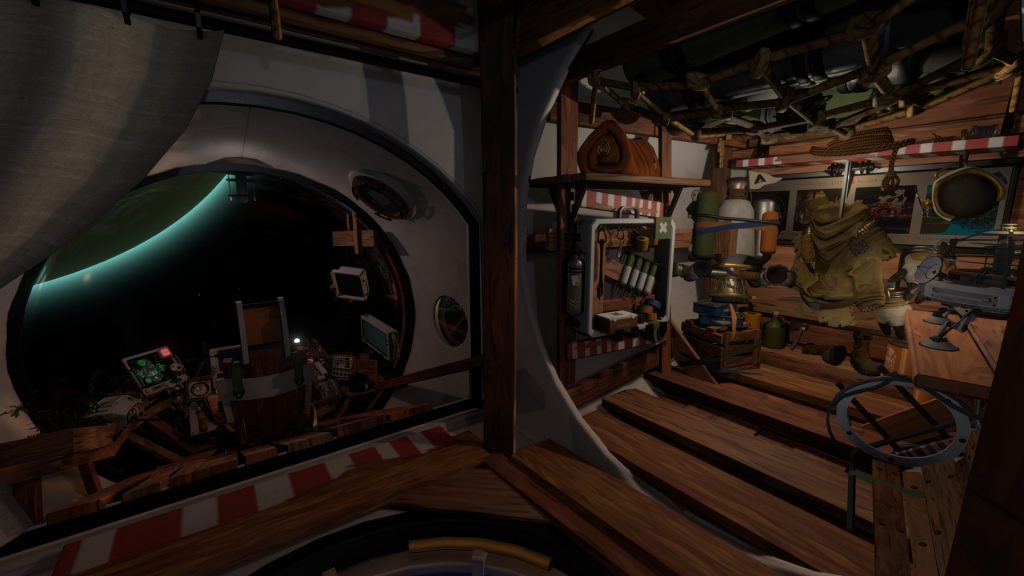 Outer Wilds, l'intérieur du vaisseau d'exploration