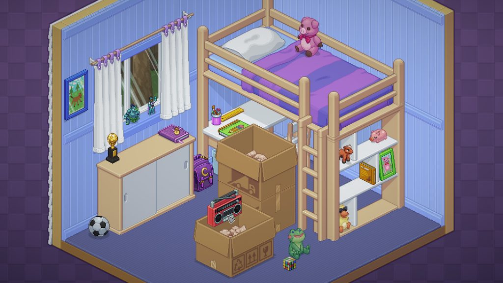 Unpacking, une chambre d'enfant à déranger puis à ranger