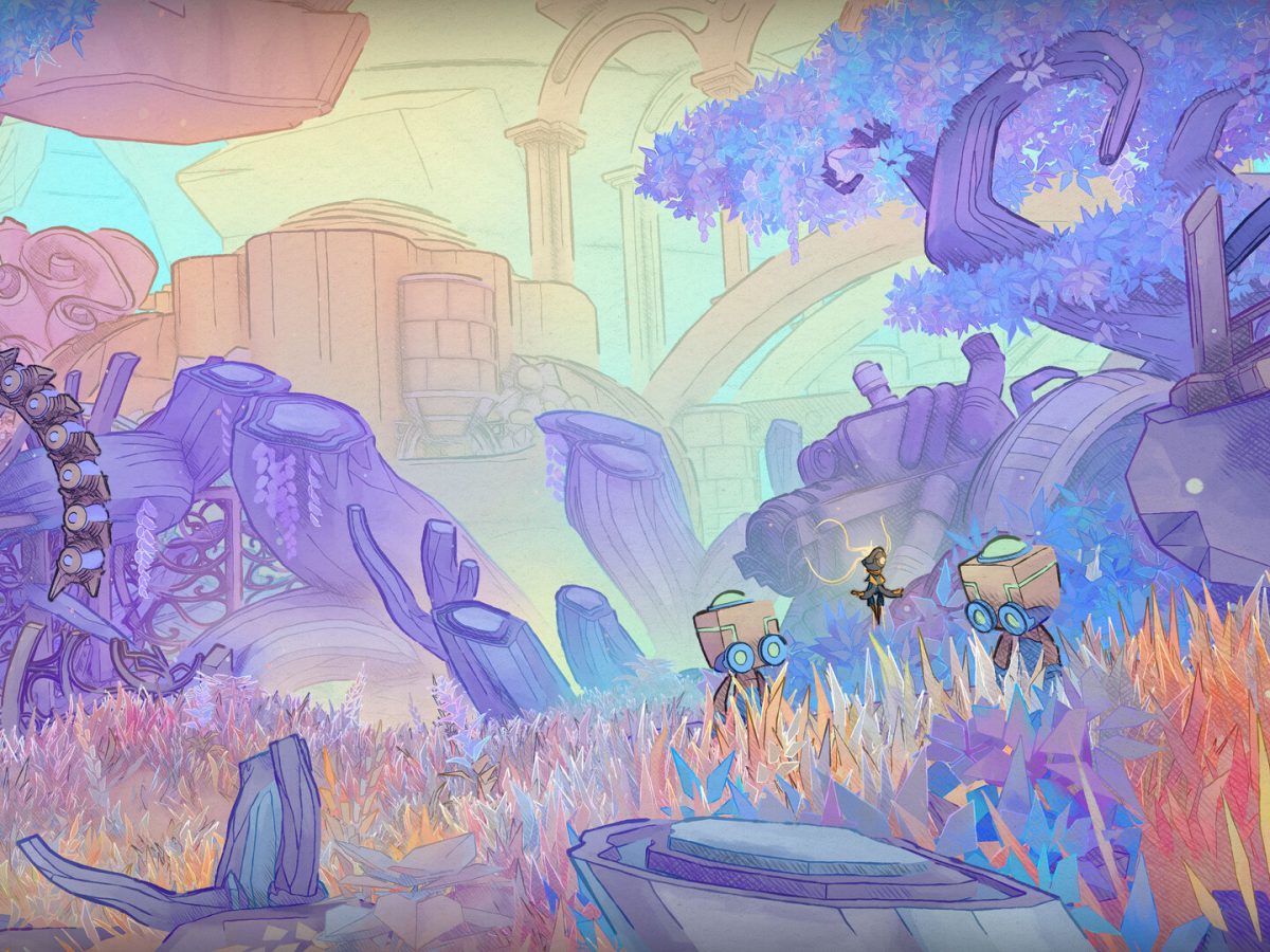 MIO: Memories in Orbit, la créature dans une salle du vaisseau